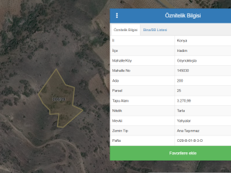 Hadim-Göynükkışla da İhtiyaçtan Satılık Çok Hesaplı Tarla