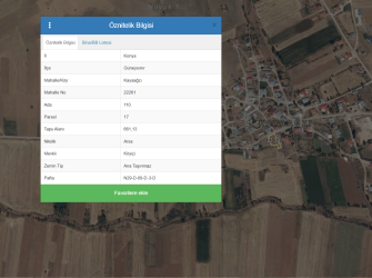 GÜNEYSINIR KAYAAĞZI SATILIK 661m² MÜSTAKİL ARSA
